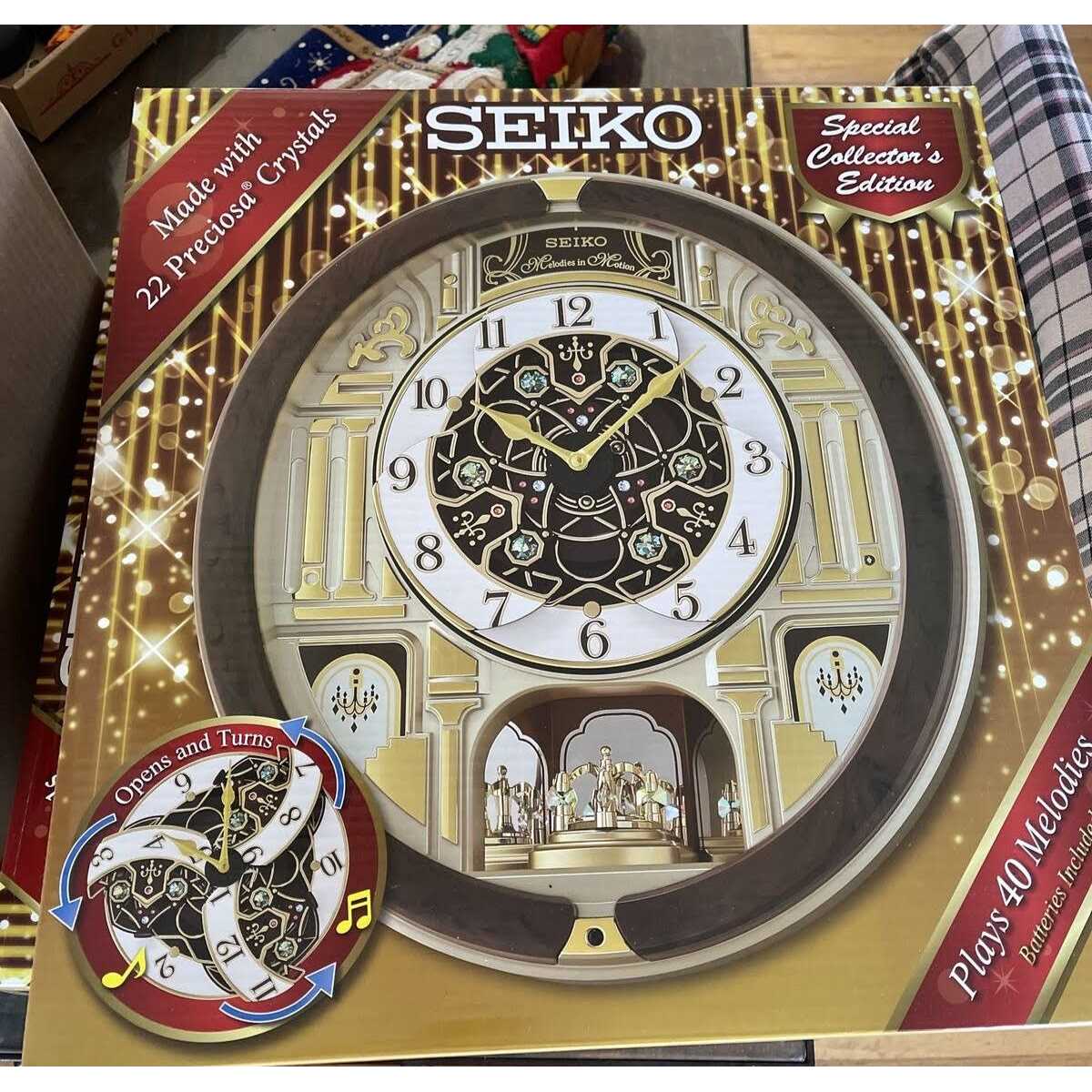Seiko Melodies in Motion Wall Clock