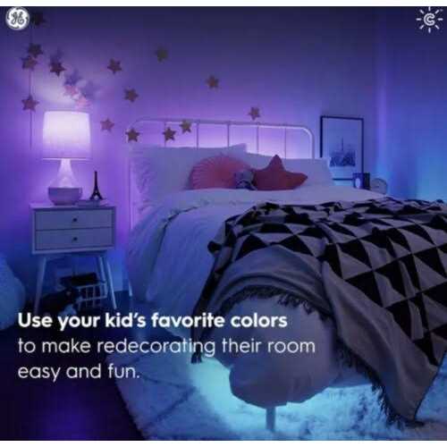 Ge Cync Smart Led Light Bulbs, Color Changing, Bluetooth and Wi-Fi