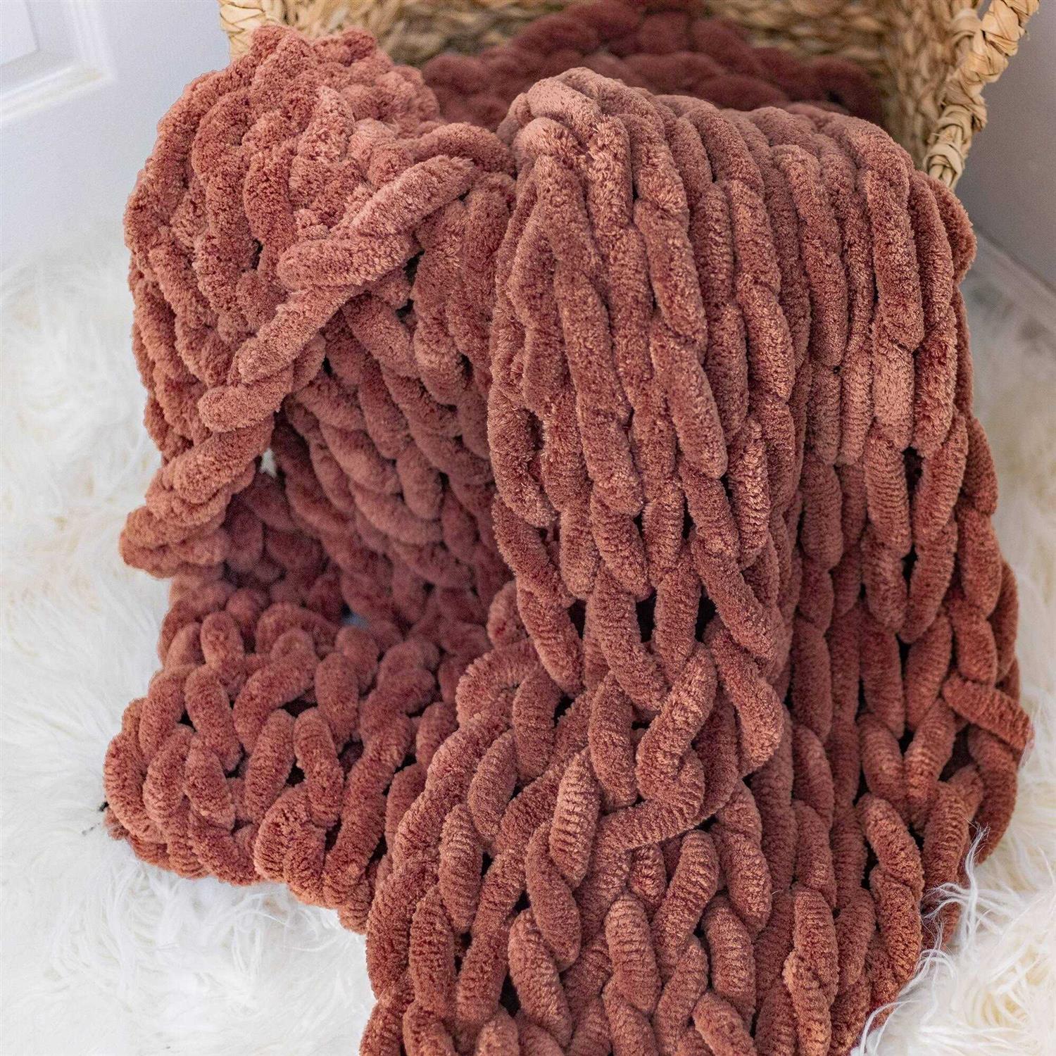 Donna Sharp Chenille Chunky Throw