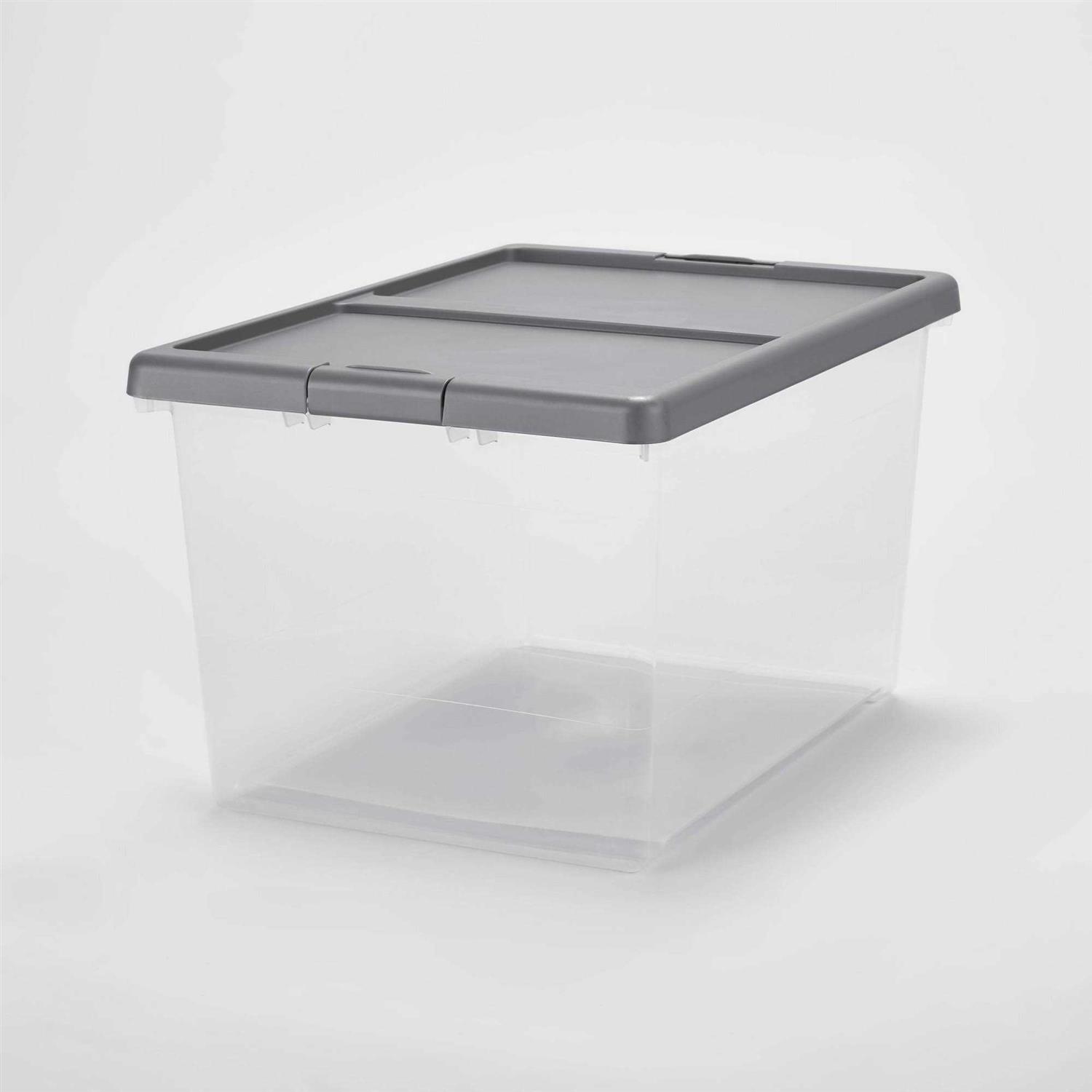 Brightroom Latching Clear Storage Box