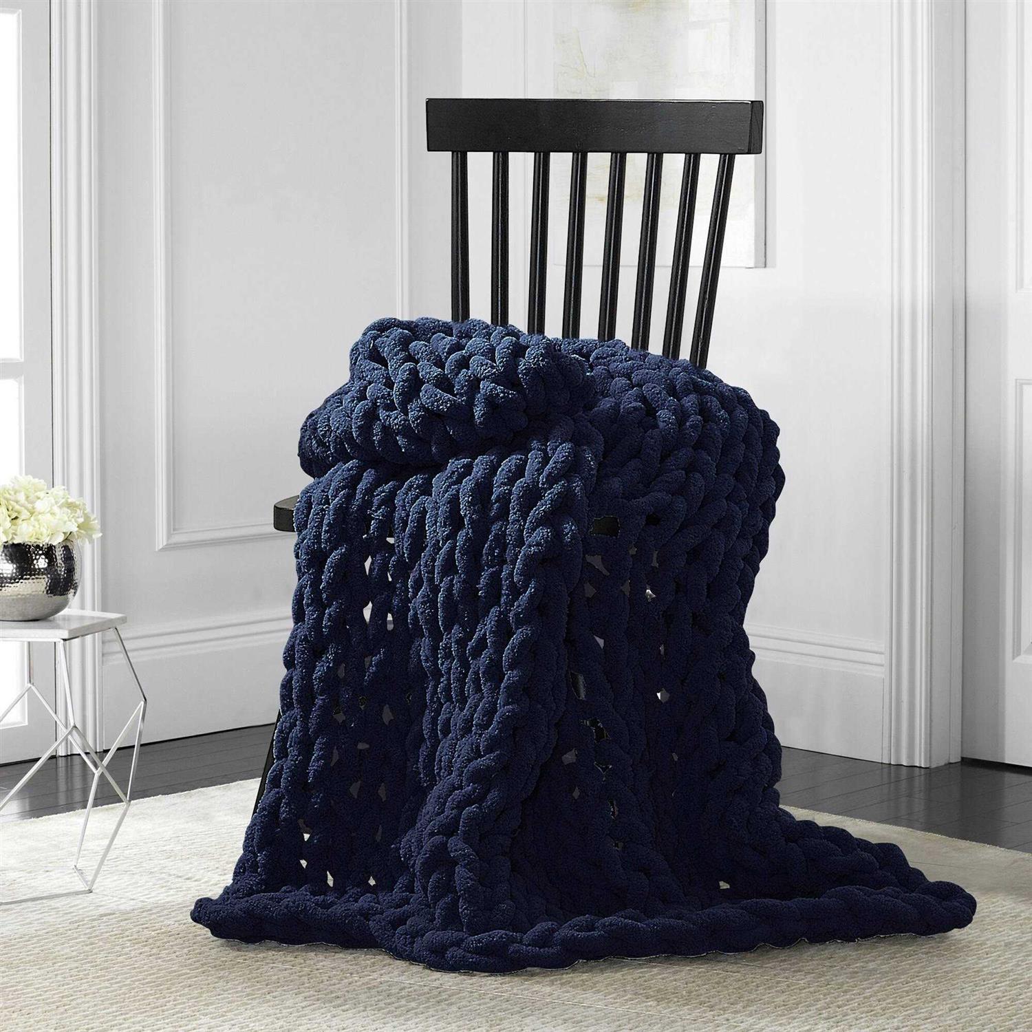 Donna Sharp Chenille Chunky Throw
