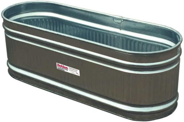 Behlen Country RE226 169-Gallon Galvanized Round-End Tank