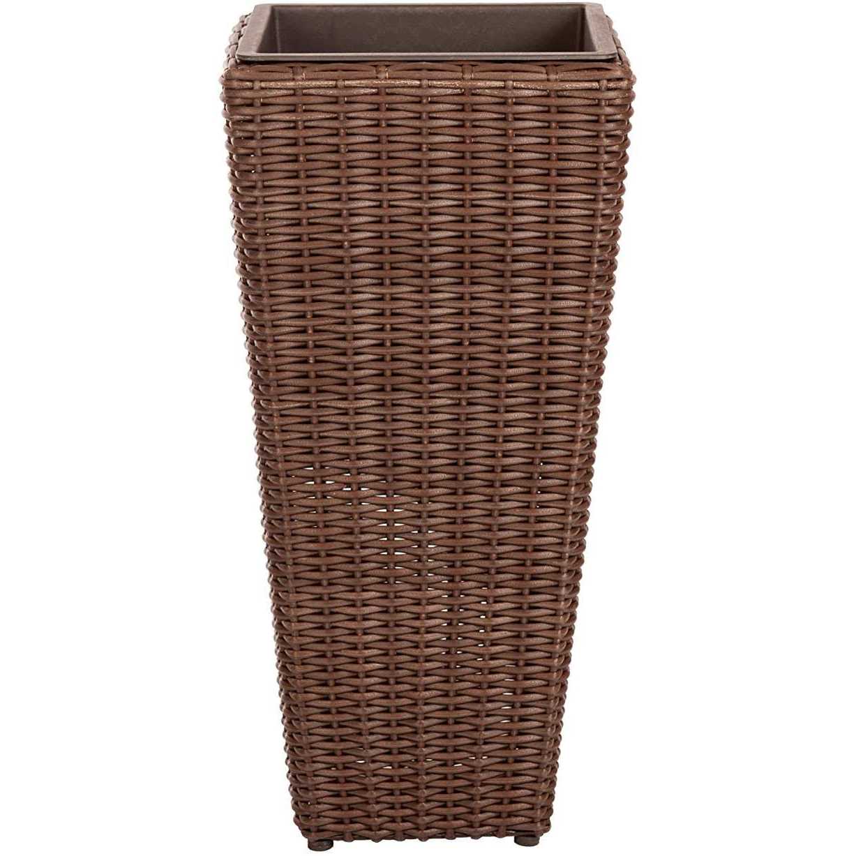 Patio Sense Alto 2-Piece Wicker Planter Set