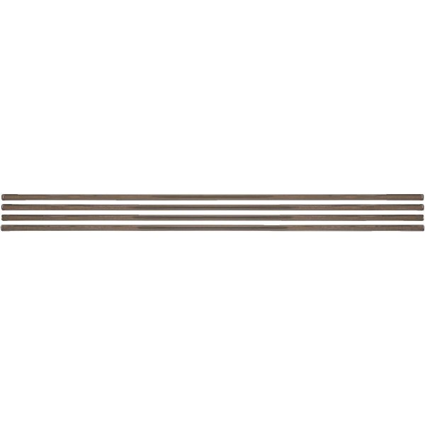 Smart Edge 0.27 In. x 18 In. Peel & Stick Edge Backsplash Trim, Ambra (Bronze Metallic) (4-Pack)