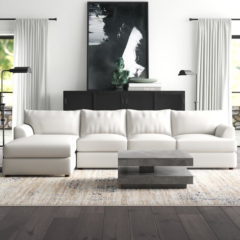 115″ Wide Sofa & Chaise