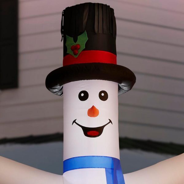 12 ft animated iatable jolly jiggler snowman