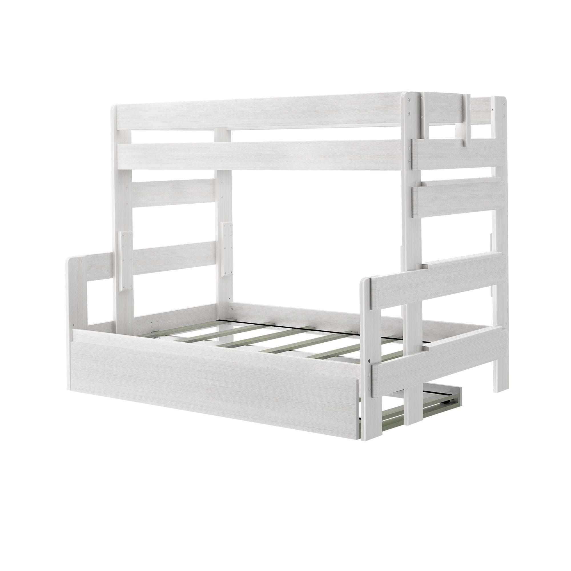 🎄Store Closing Sale💖Modern Farmhouse Twin over Full Bunk Bed with Trundle