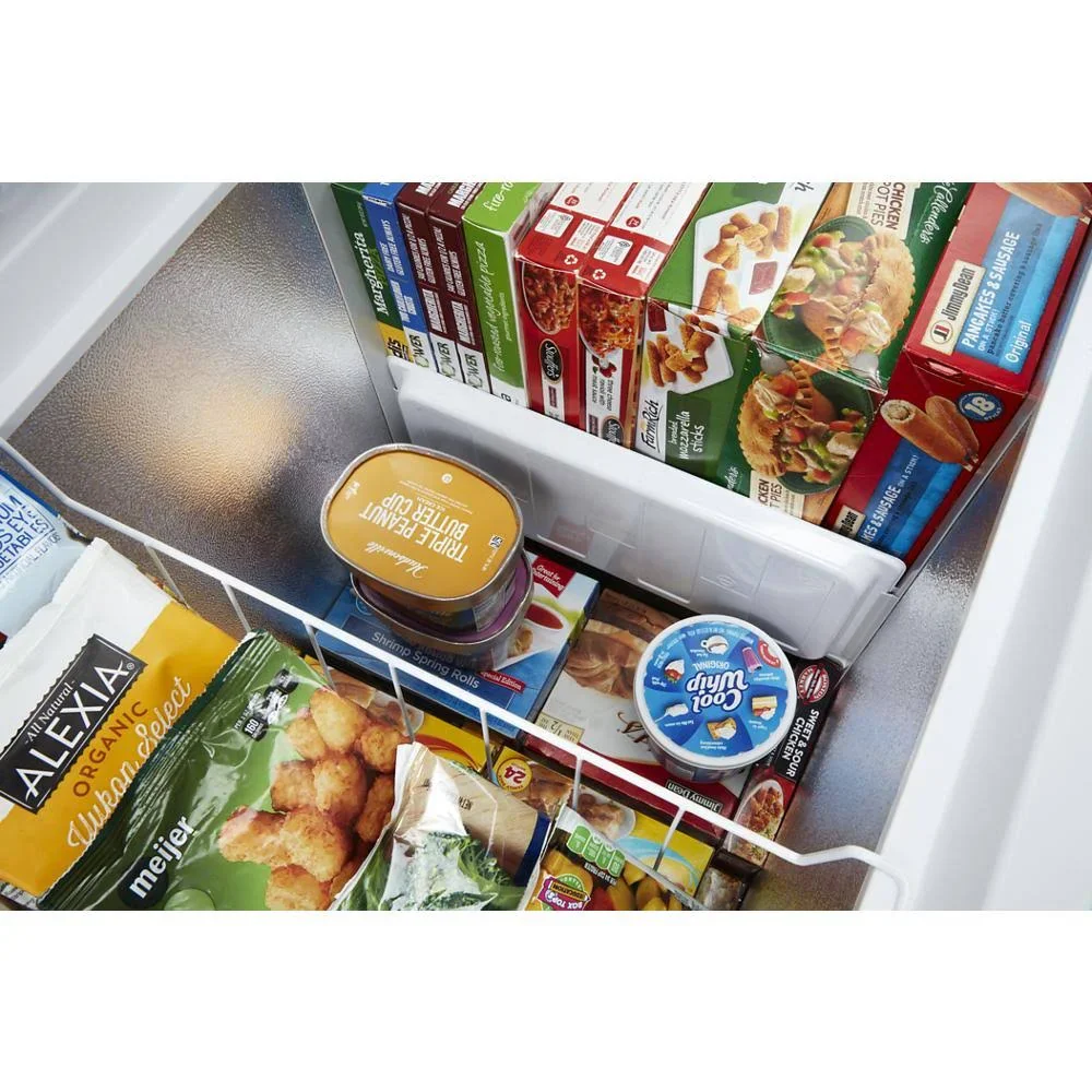 Whirlpool 16-cu ft Convertible Chest Freezer to Refrigerator with Baskets – White | WZC5116LW