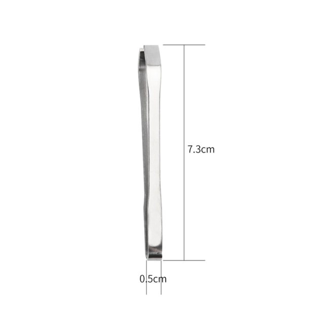 1 PC Stainless Steel Fish Bone Tweezers
