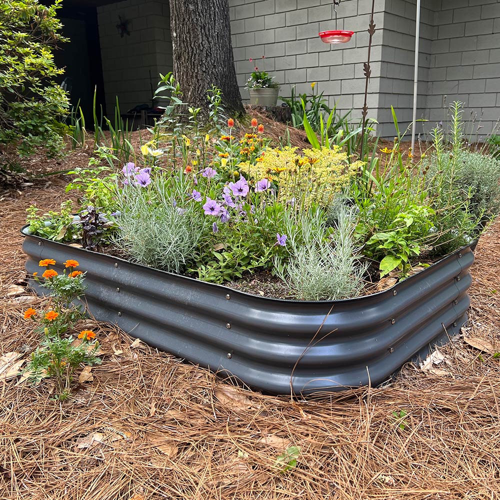 11&” Tall 6.5’x2′ Metal Raised Garden Beds (6 in 1)