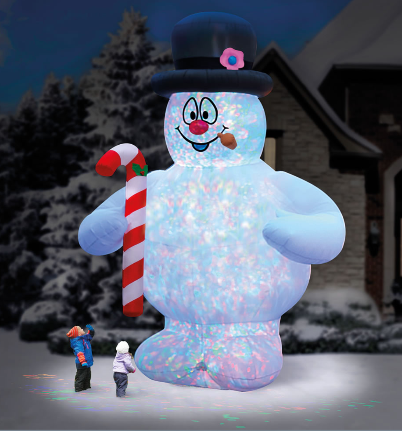 18′ Frosty The Snowman Lightshow