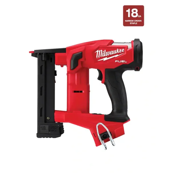 2749-20 M18 18V Lithium-Ion Brushless Cordless 18-Gauge 1/4 in. Narrow Crown Stapler (Tool-Only)