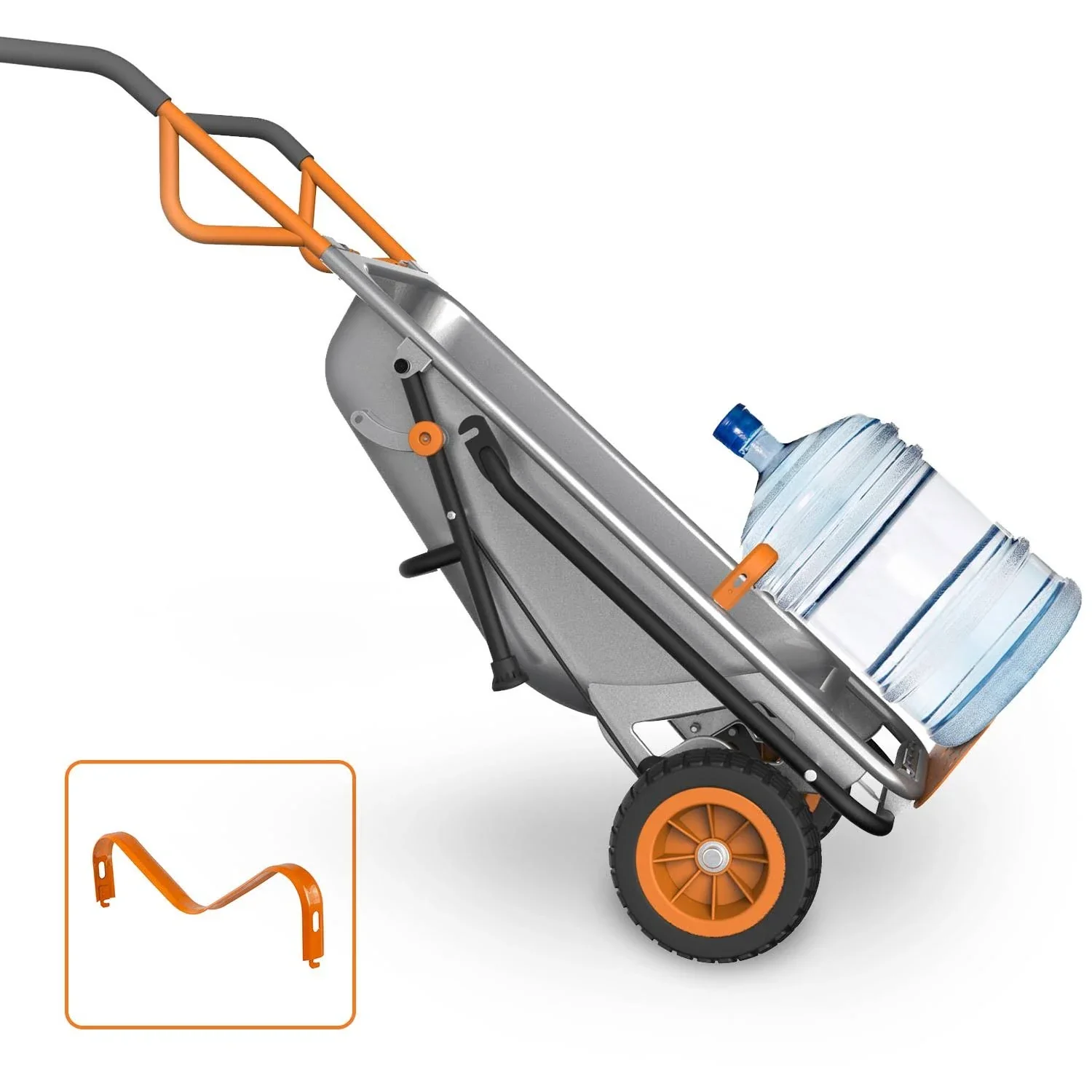Worx Wg050 Aerocart 8-In-1 Yard Cart / Wheelbarrow / Dolly