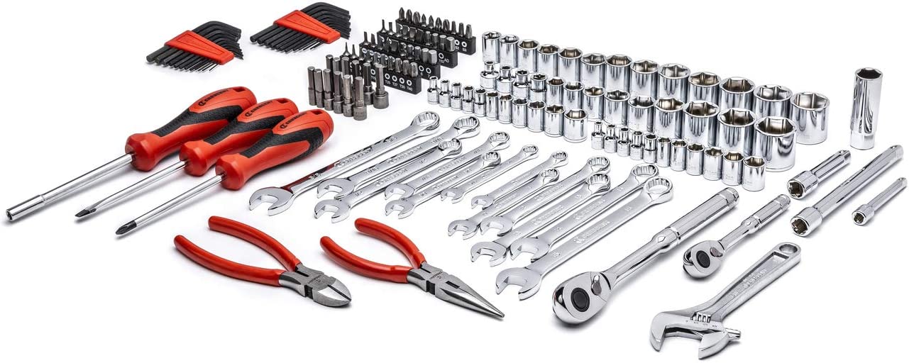 180 Pc. Professional Tool Set in Tool Storage Case – CTK180