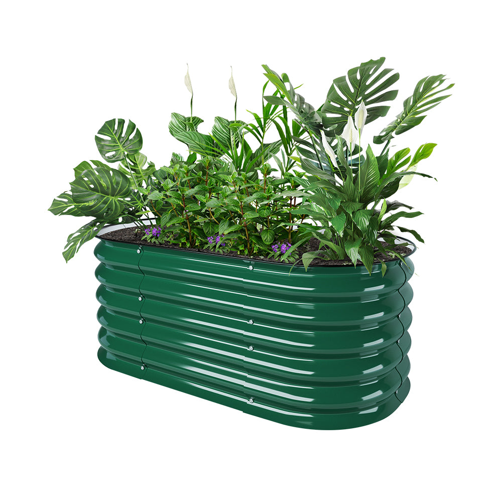 17″Tall 3.5’x2′ Metal Raised Garden Beds (2 in 1)