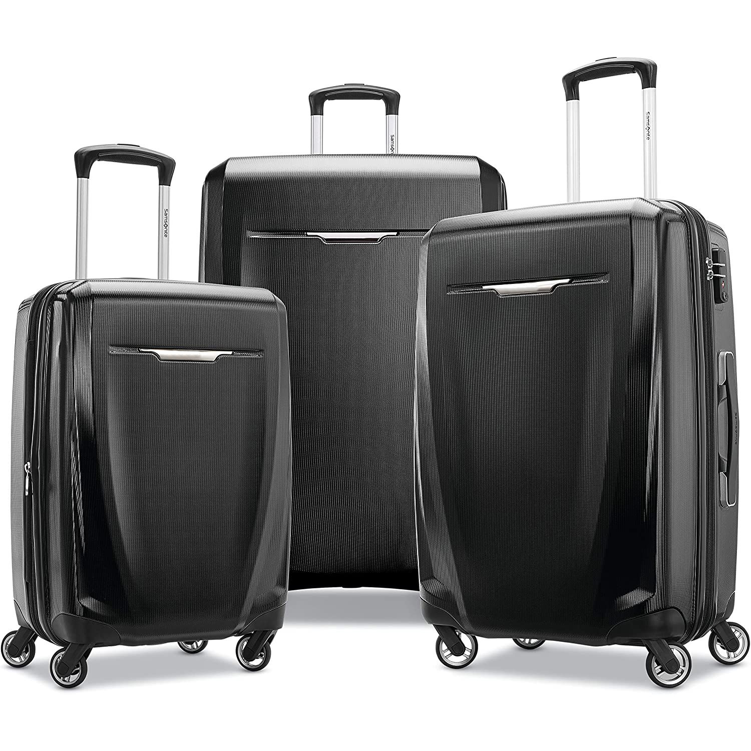 Winfield 3 DLX Hardside Luggage with Spinners, 3-Piece Set