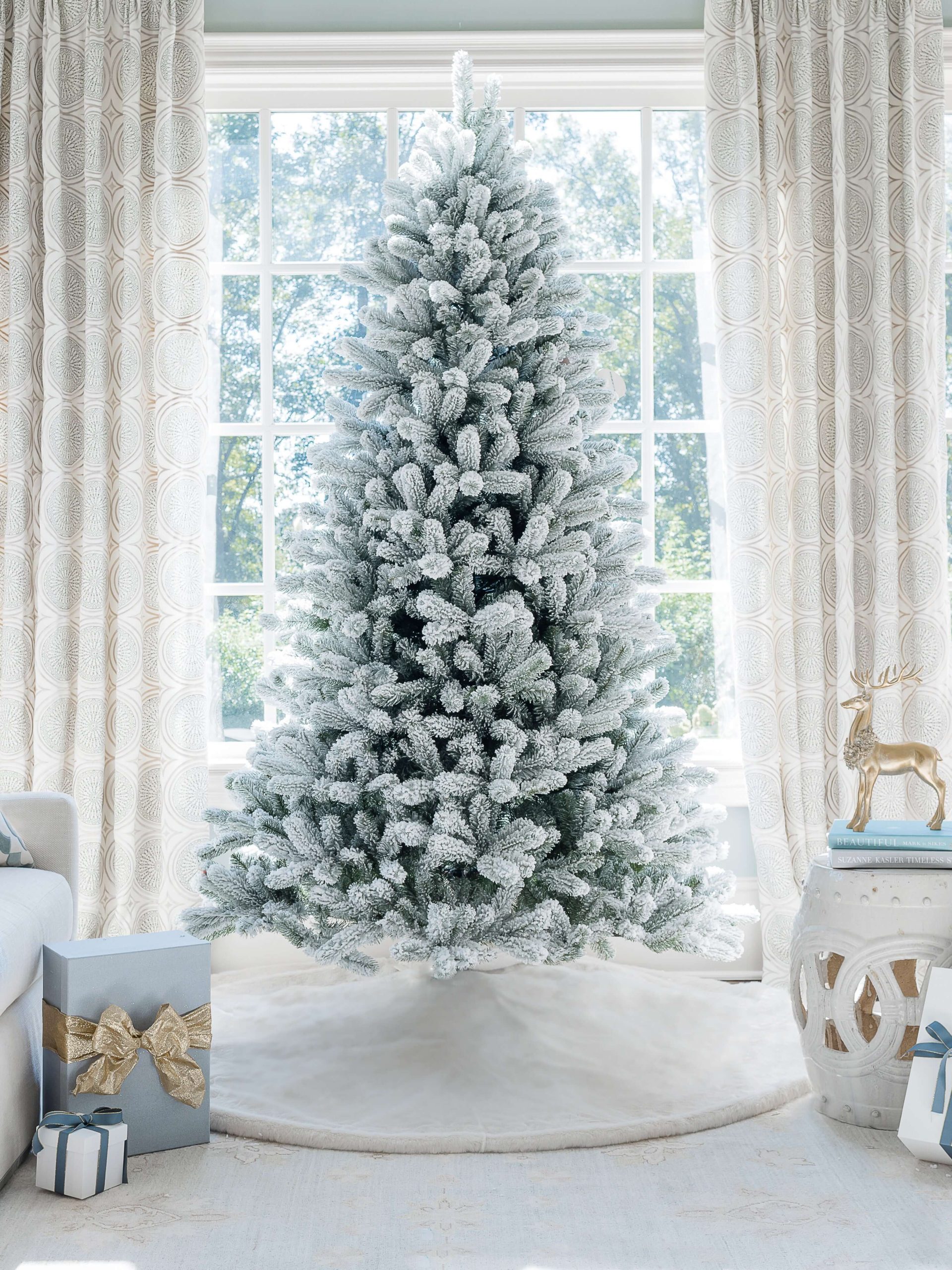 12′ Quick-Shape Artificial Christmas Tree Unlit