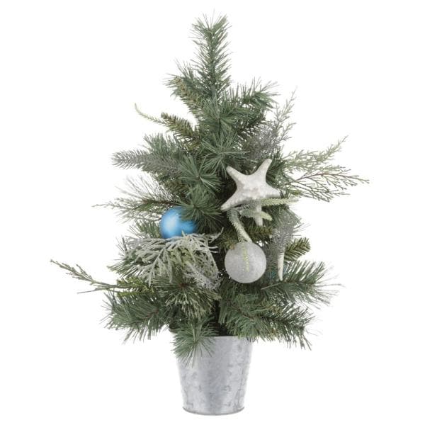 22 in. Coastal Indoor Mixed Pine Tree