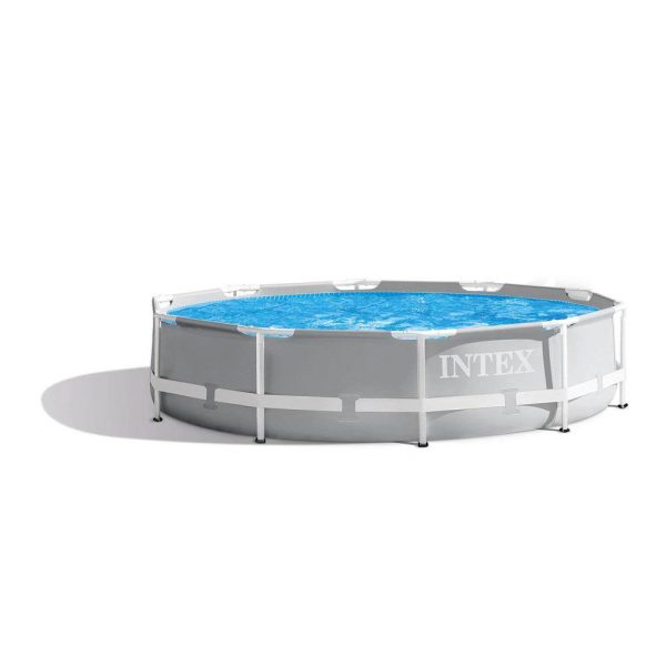 26700EH 10 ft. x 30 in. Prism Frame Steel Above Ground Outdoor Swimming Pool