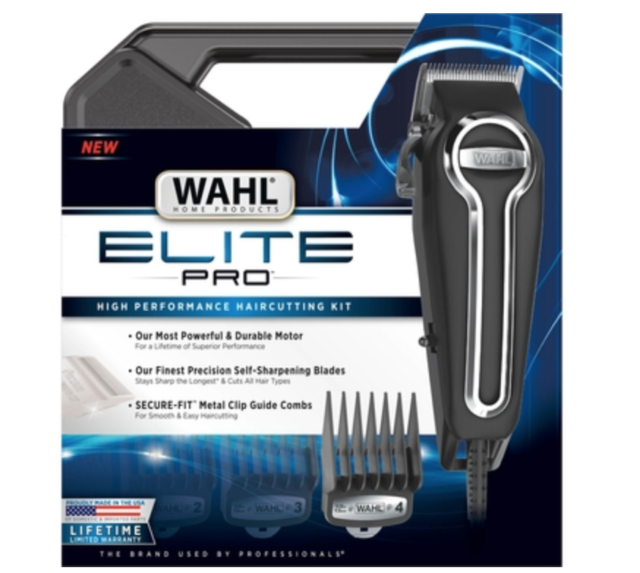 WAHL Elite Pro, High Performance Hair Clipper Kit (15 Piece Kit) C 79734