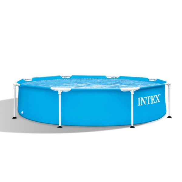 28205EH 8 X 20 Rust Resistant Durable Steel Frame Swimming Pool, Metal Frame Pools, Round
