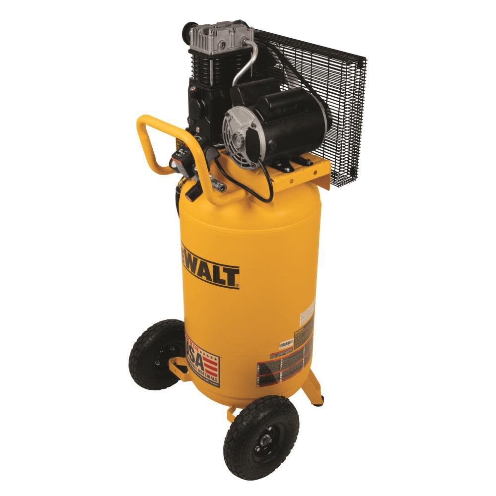 25 Gallon 200 PSI Portable Vertical Electric Air Compressor DXCM251 from