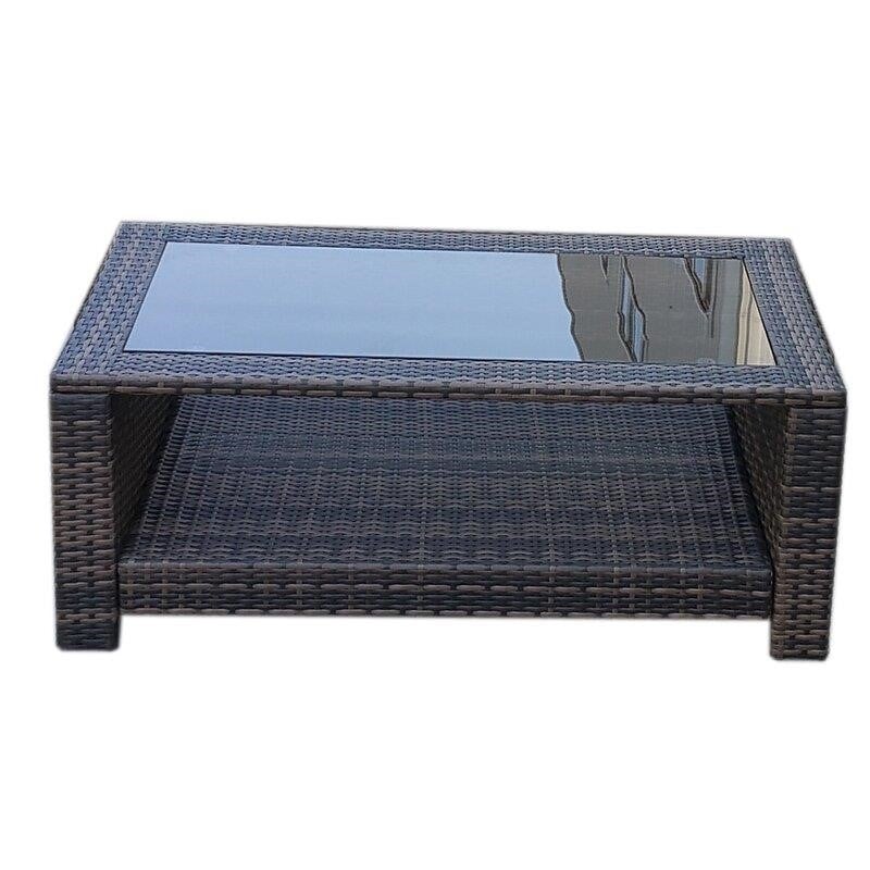 Wicker/Rattan 4 – Person Seating Group with Cushions