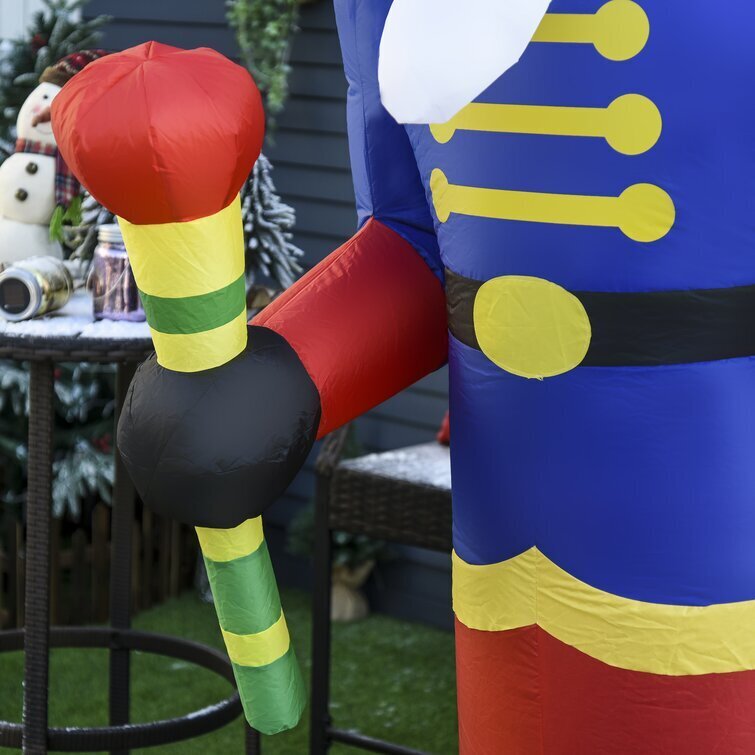 Walnut Soldier with Scepter Christmas Iatable