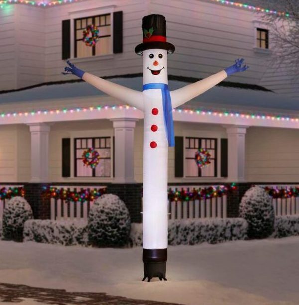 12 ft animated iatable jolly jiggler snowman