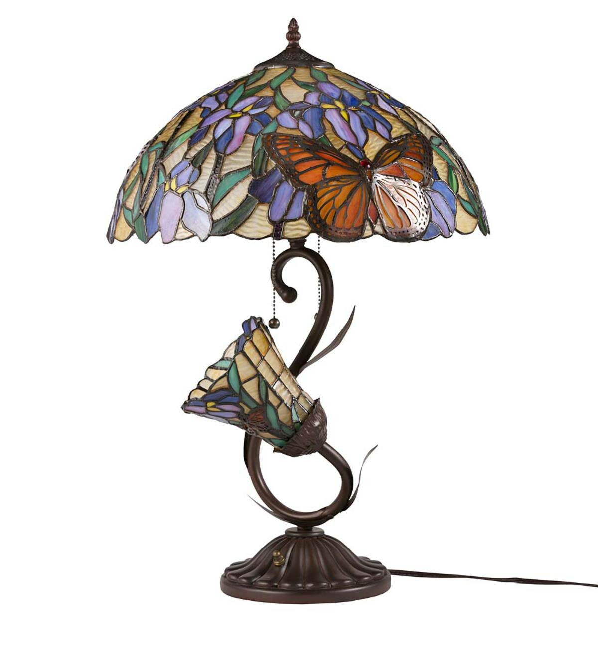[🎁GIFT]Stained Glass Butterfly 25″ Table Lamp