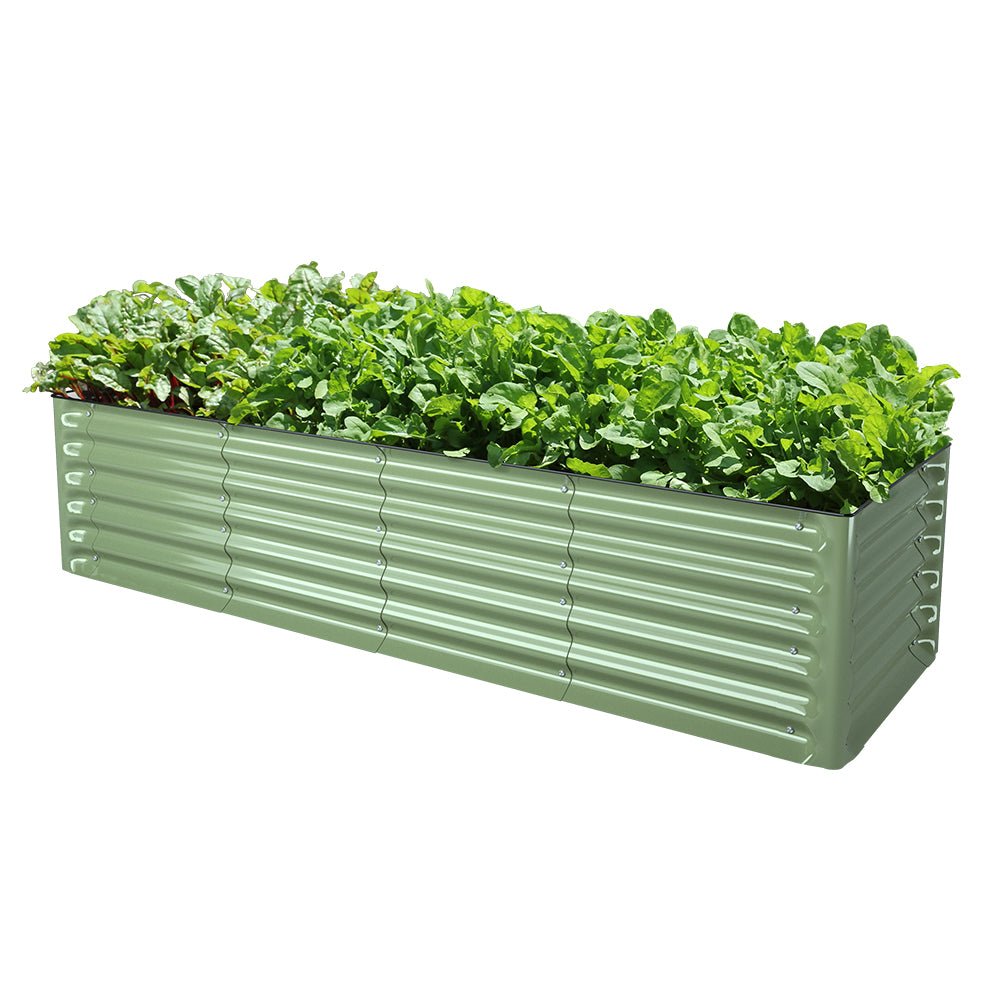 17″Tall 6.5’x2′ Rectangle Metal Raised Garden Beds (6 in 1)