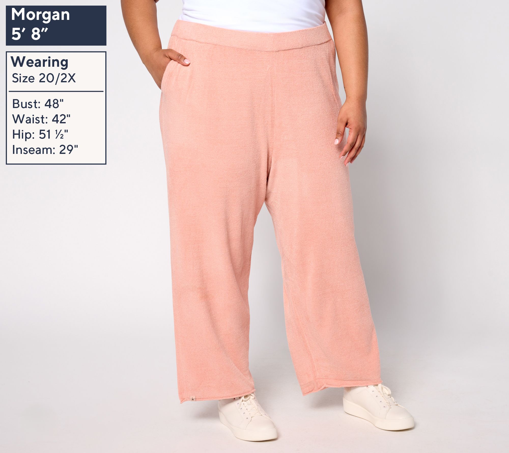 Barefoot Dreams Petite CozyChic Ultra Lite Rolled Edge Ankle Pant