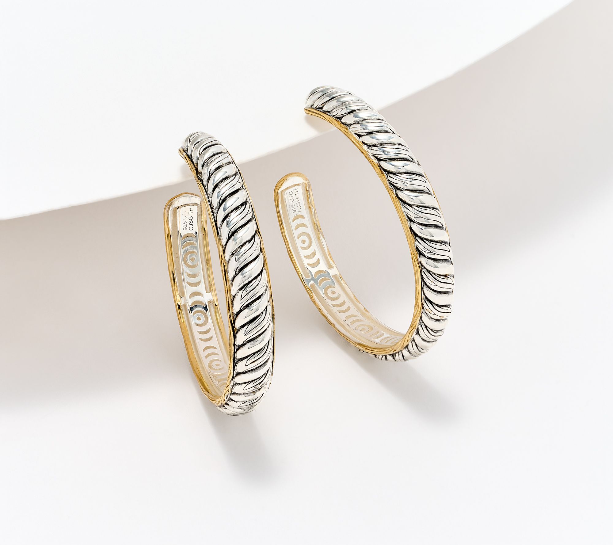 Christian James by Scott Grimes Sterl & 14KClad Two Tone 1-1/2