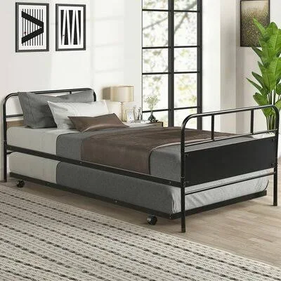 Vershire Twin Bed with Trundle Ebern Designs
