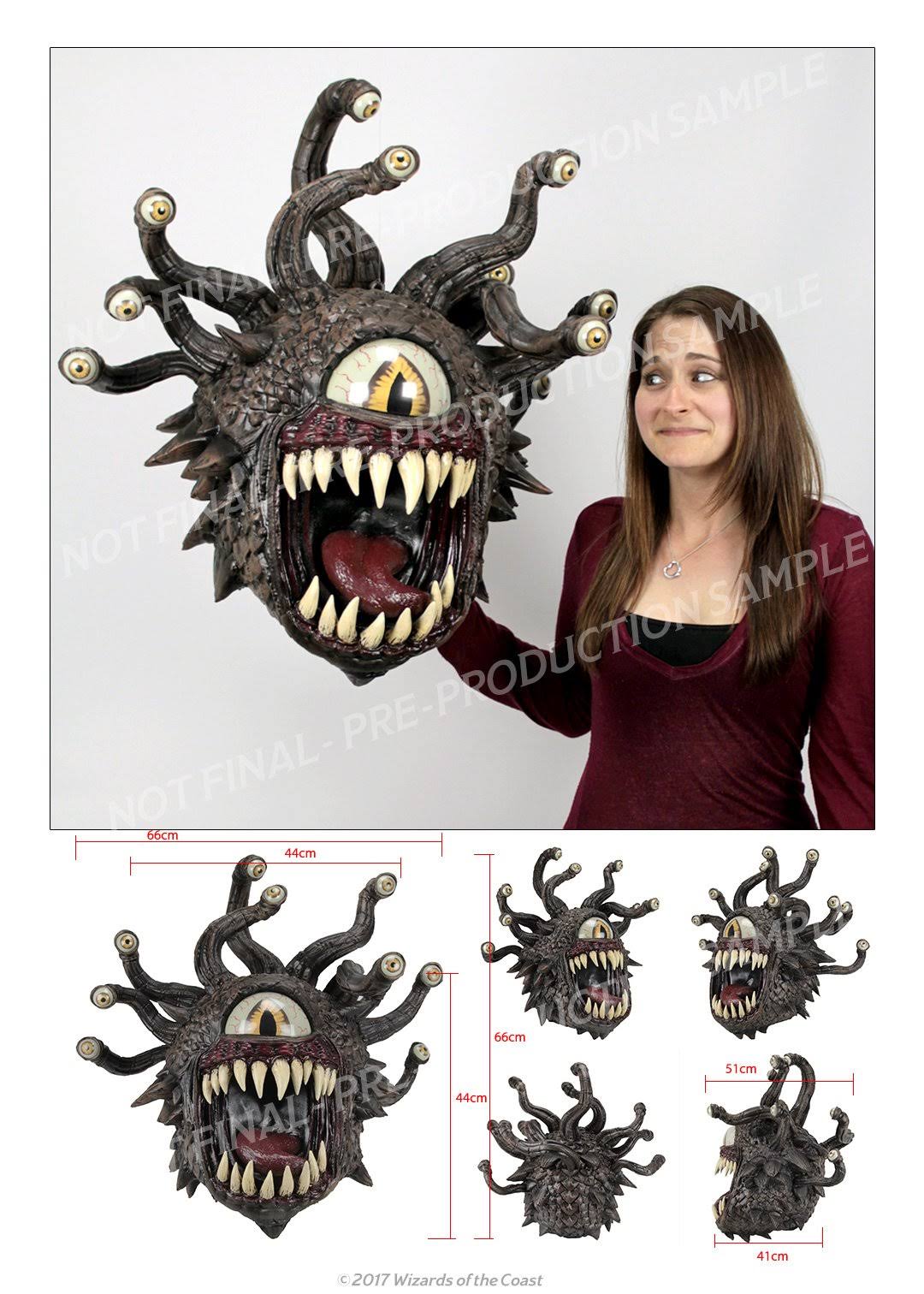 Wizkids WZK73035 Dungeons u0026 Dragons Beholder Trophy Plaque Figure