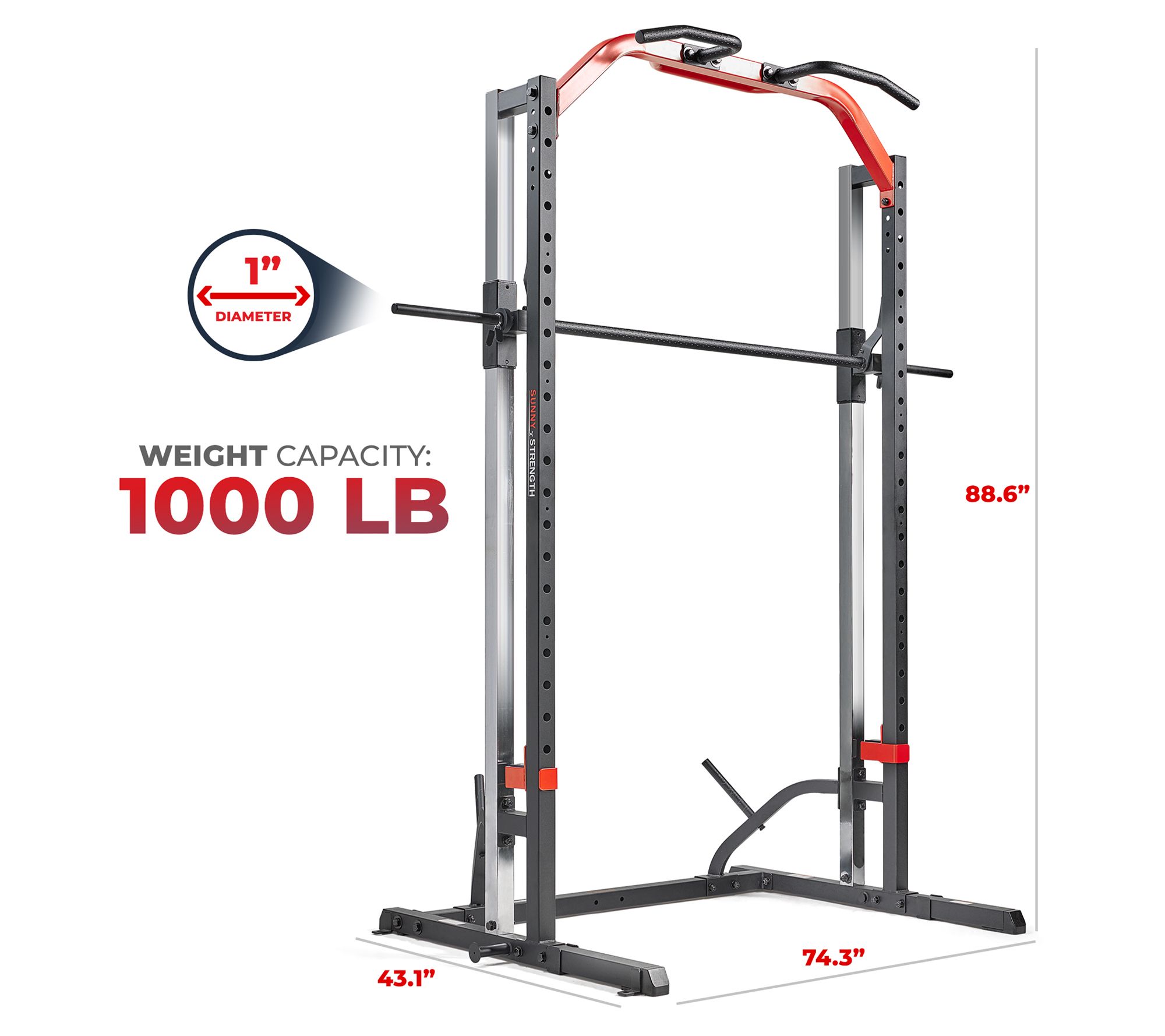 Sunny Health & Fitness Smith Machine Squat Rack