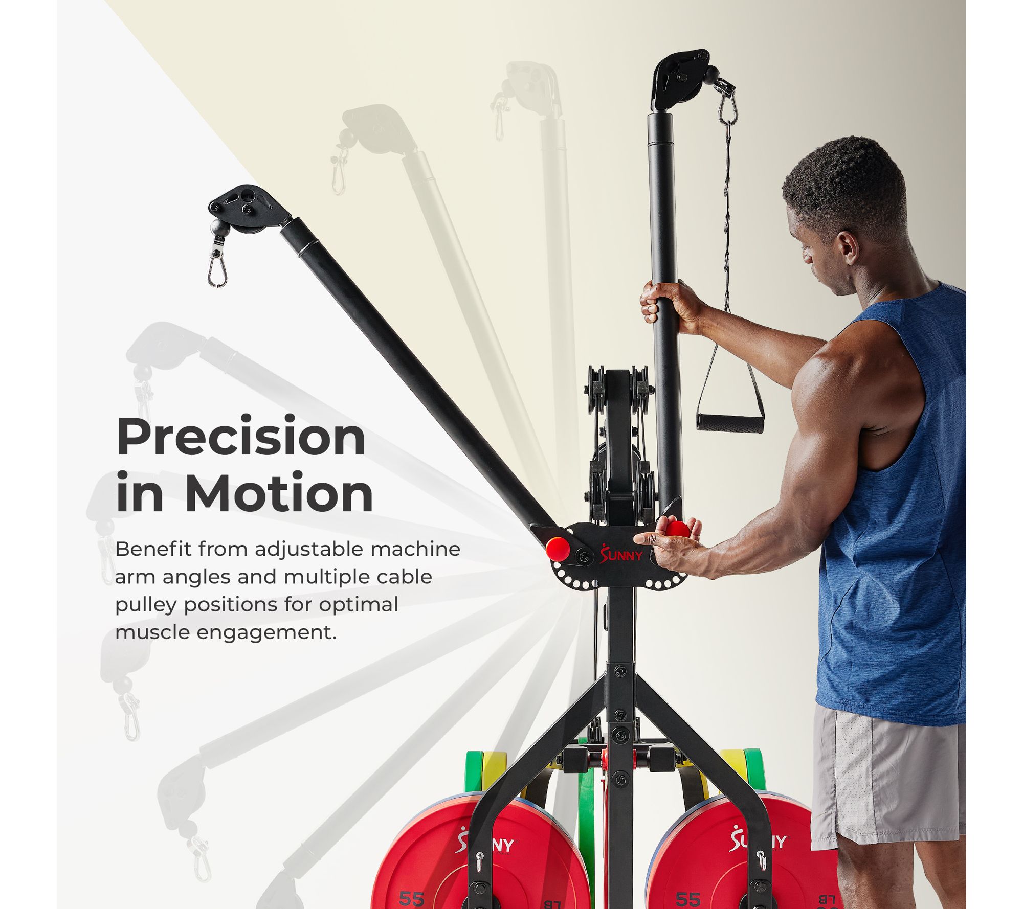 Sunny Multifunctional Strength Training Home Gym