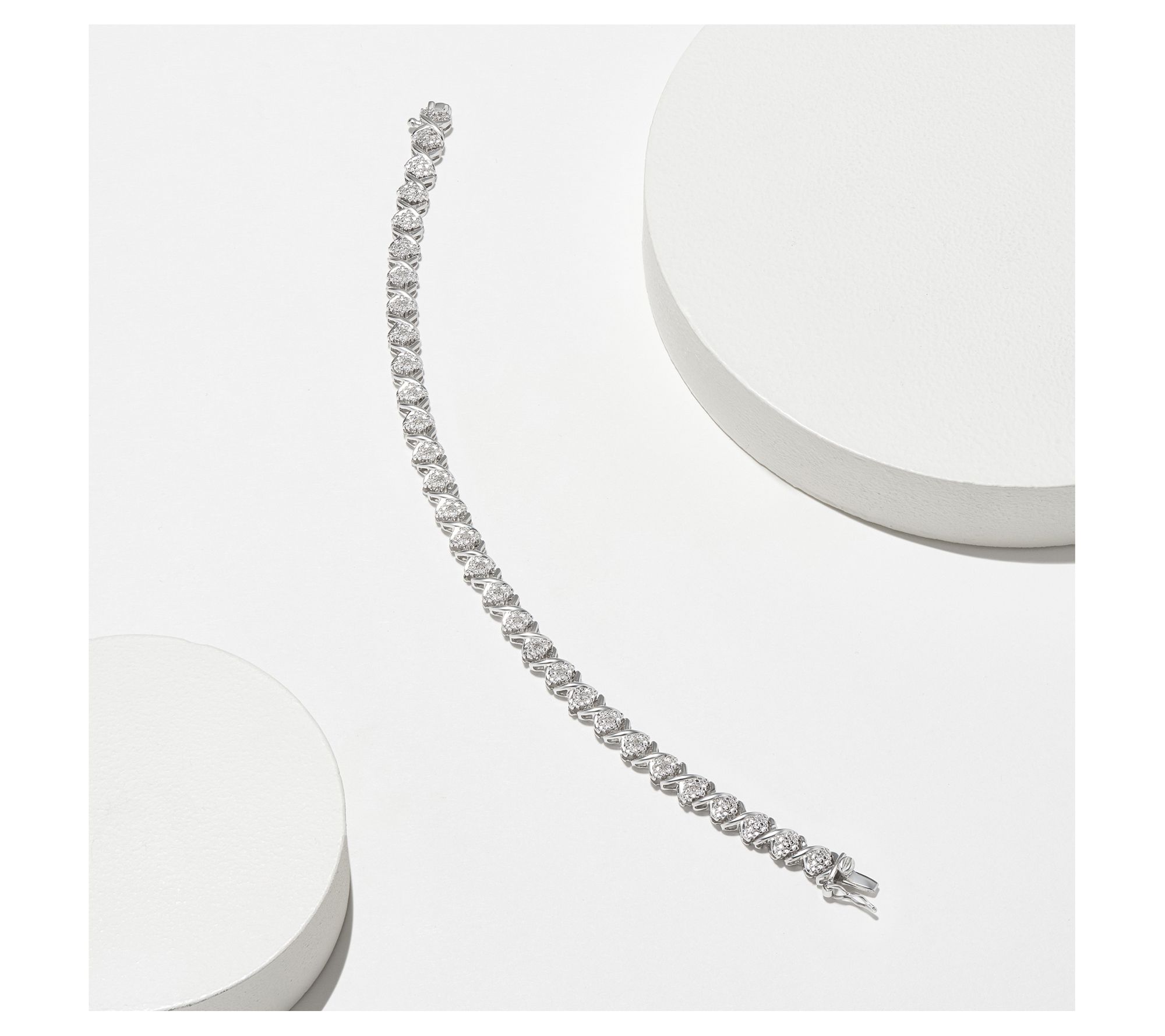 Sterling Silver Diamond Accent 