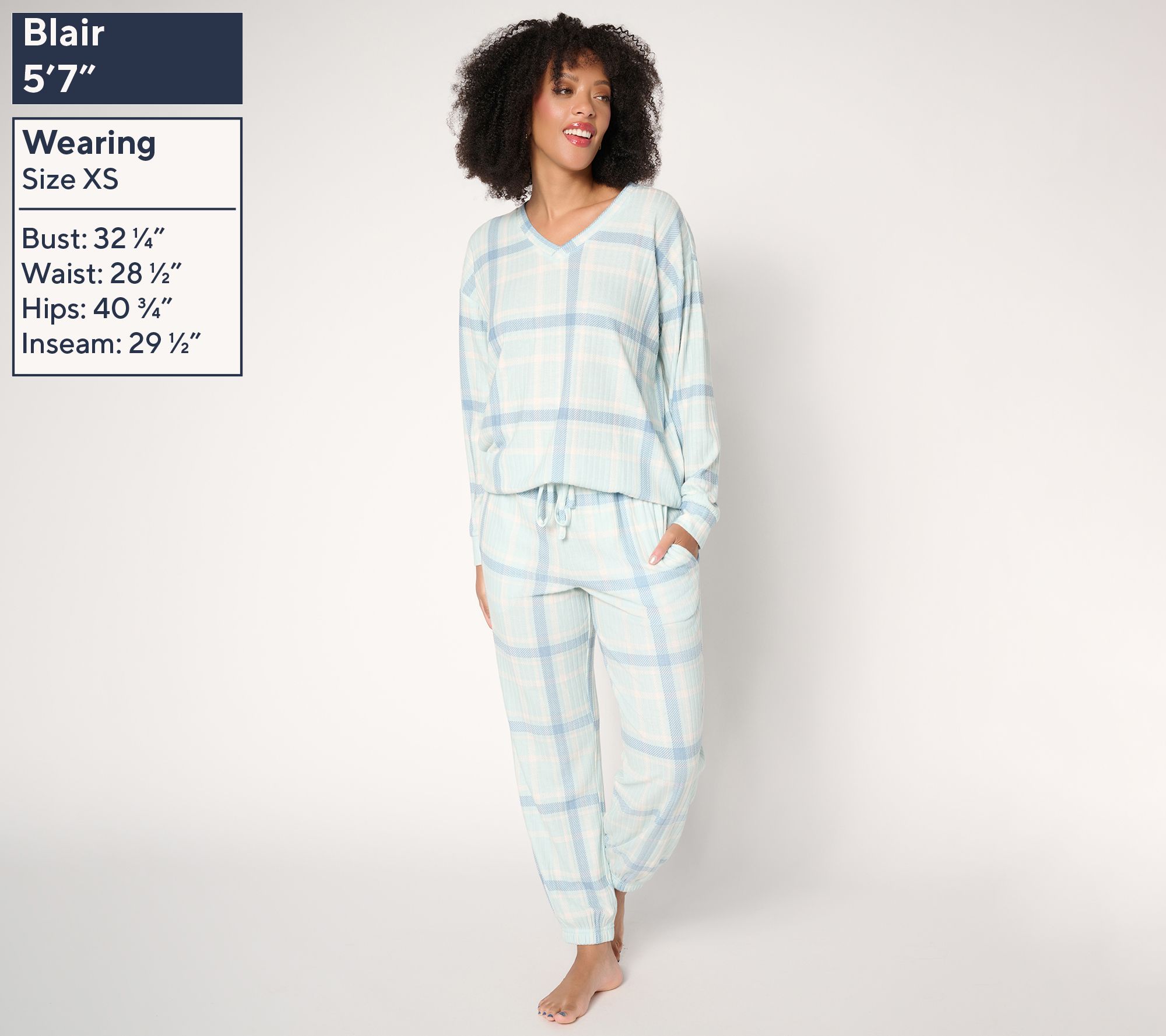 Berkshire Homewear Printed Hacci Jogger Lounge Set