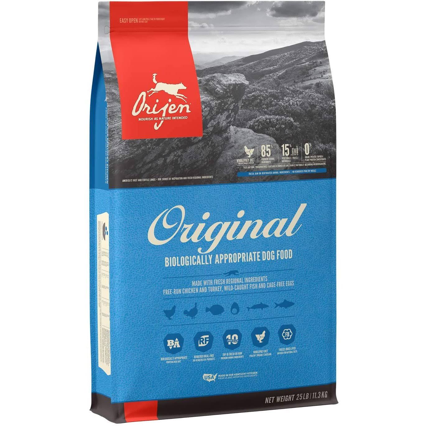 Orijen Original Dry Dog Food - 25 lb bag