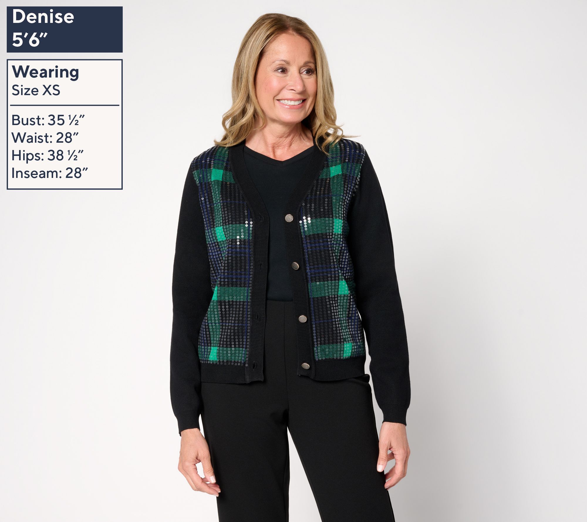 nicole by Nicole Miller All-Over Sequin Cardigan