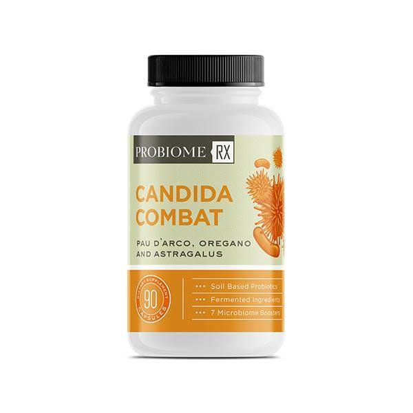 ProBiome RX Candida Combat, 90 Capsules Support Healthy Yeast and Fungal Balance