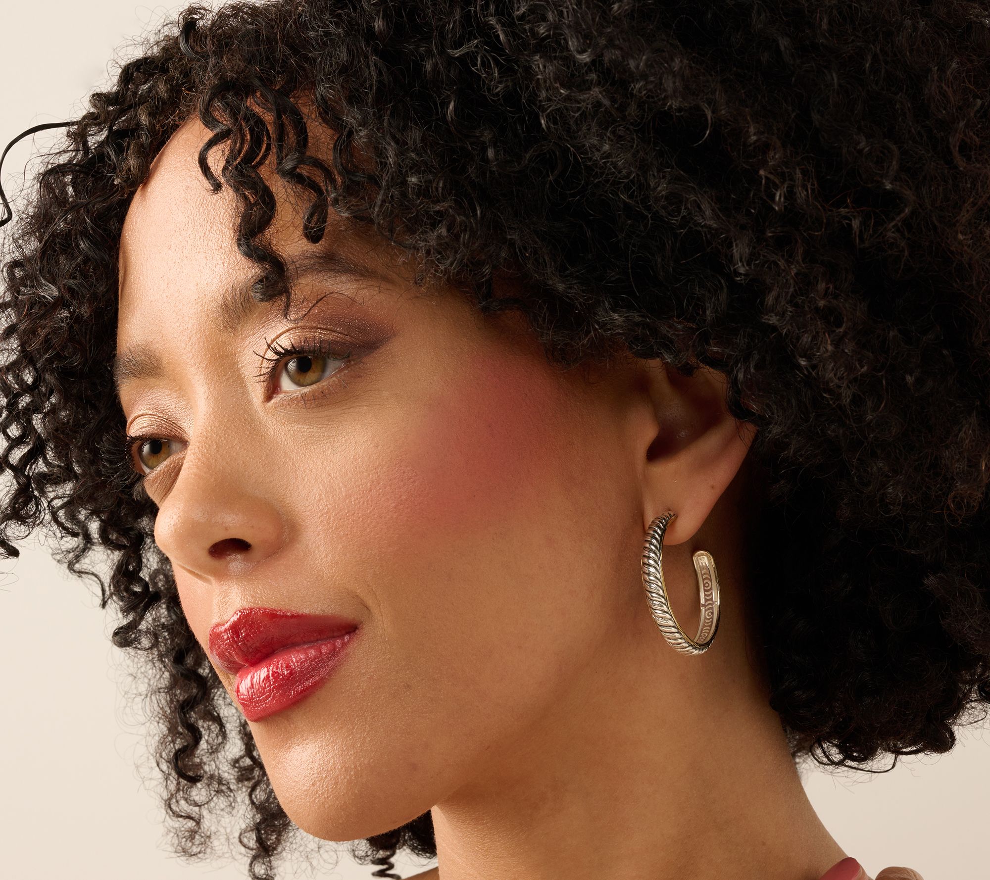 Christian James by Scott Grimes Sterl & 14KClad Two Tone 1-1/2