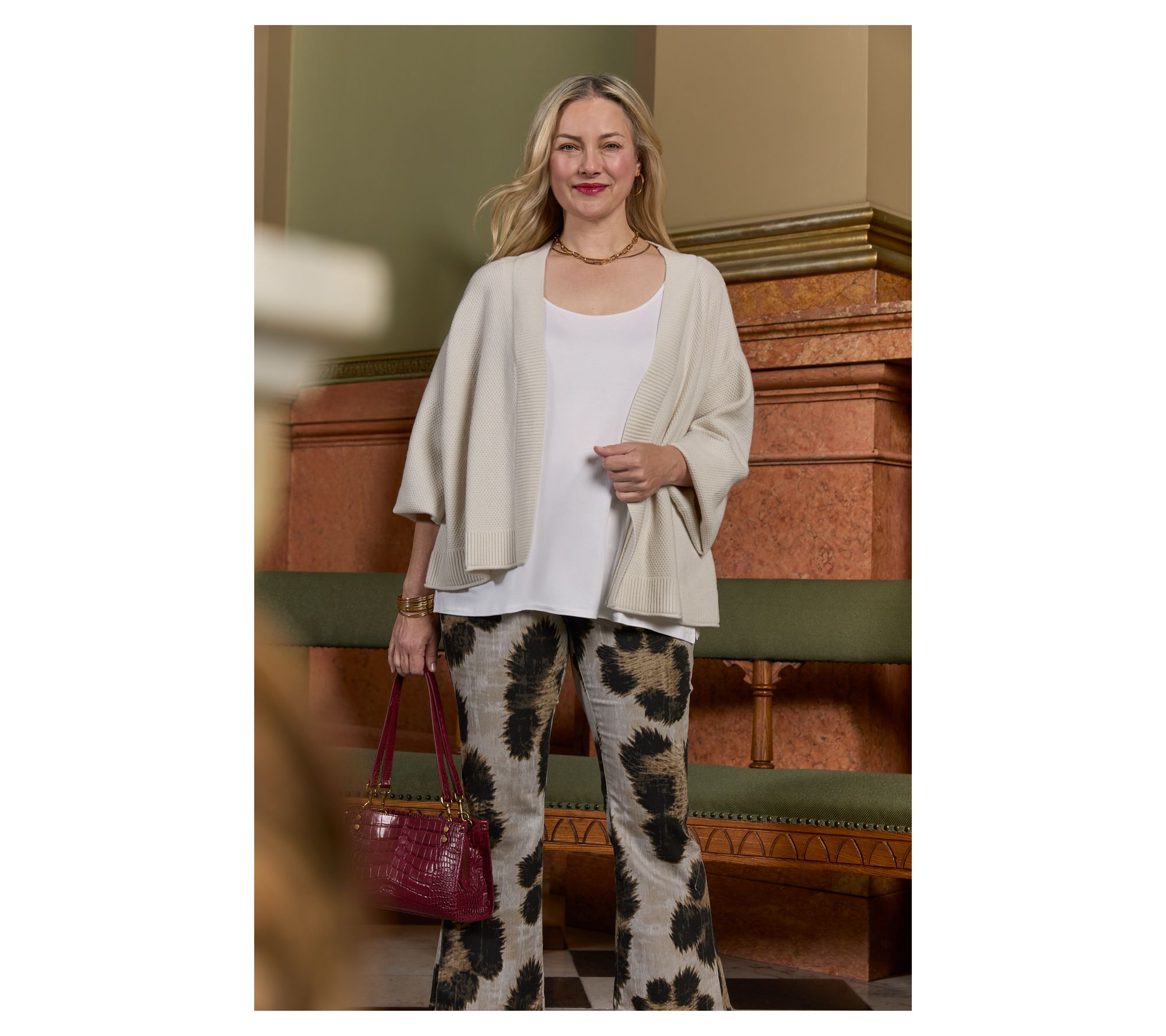 Me by Jennie Garth Paloma Pebble Cardigan