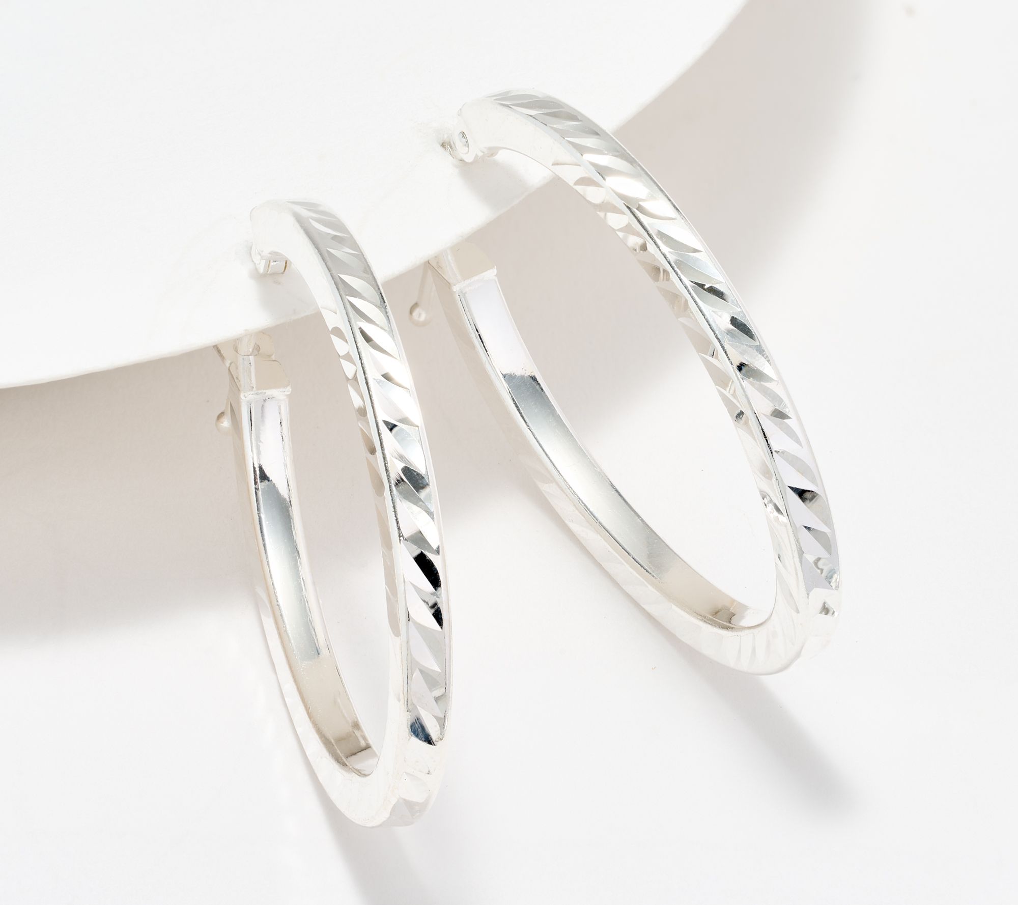 UltraFine 950 Silver Diamond Cut 1 1/4