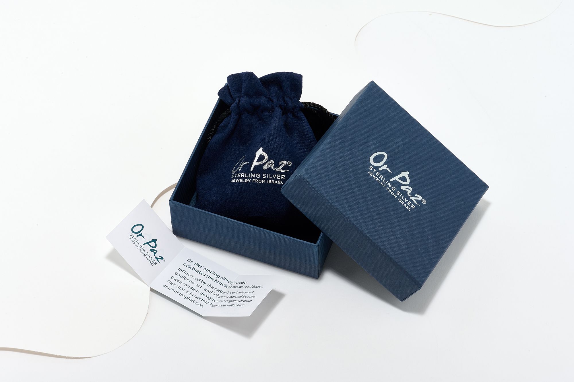 Or Paz Two-Tone Sterling Huggie Hoop Earrings with Charm