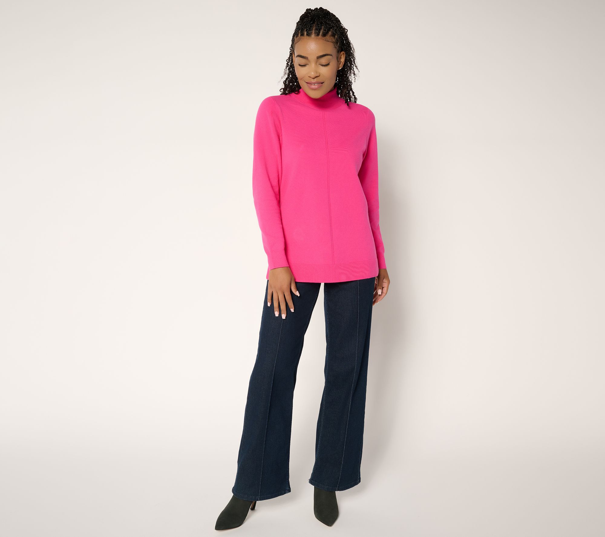 Brandis Dress Out Loud Smoothing Mock Neck Sweater