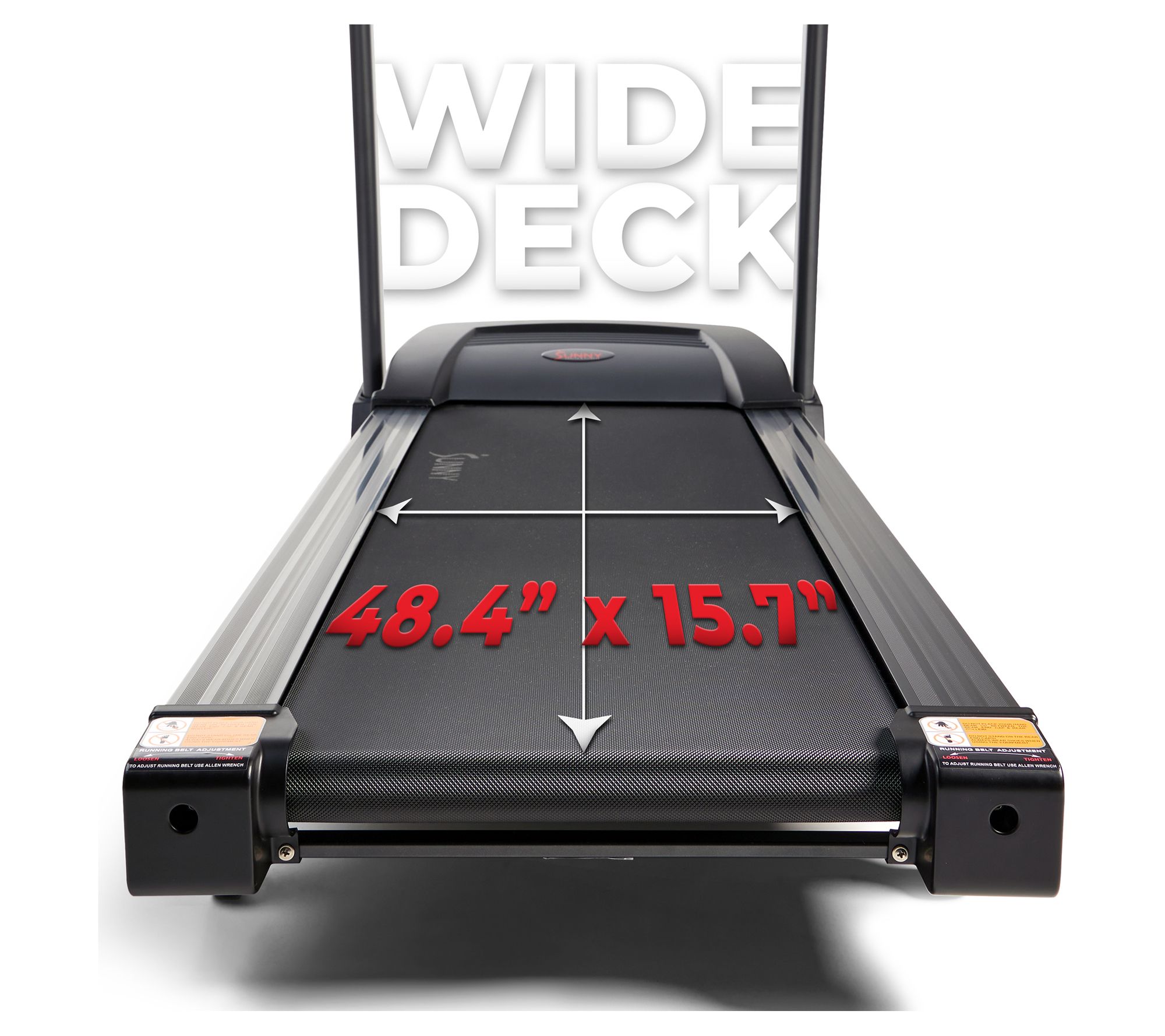 Sunny Health Fitness Premium Smart Treadmill with Bluetooth