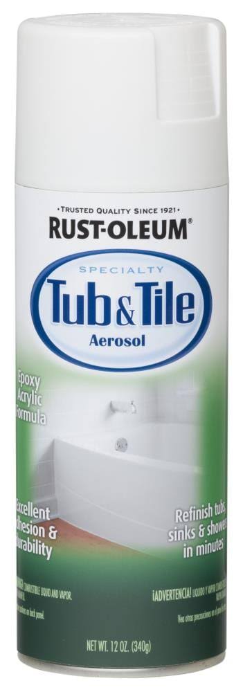 Rust-Oleum Rust-Oleum Tub and\ufeff Tile, White, 12 oz. Spray (6 Pack) | 280882SOS