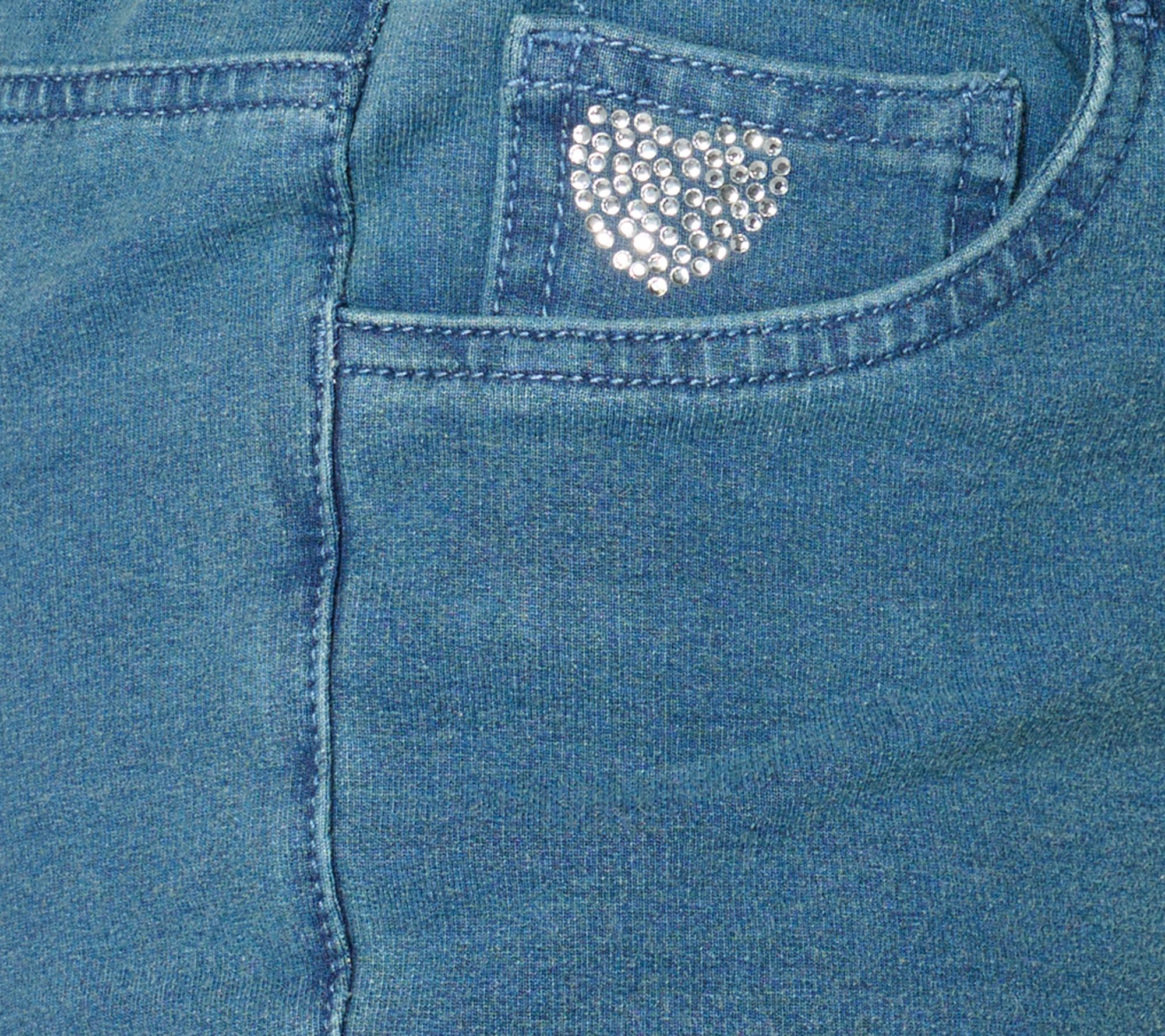 Quacker Factory DreamJeannes Regular Pull-On Straight Leg Ankle Jeans